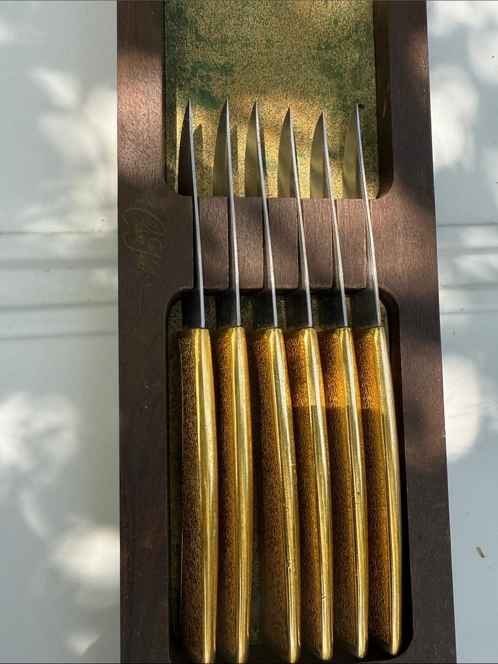 vintage Carvel Hall by Briddell steak knife set of 6